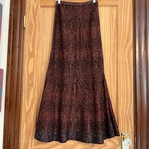 Peruvian Connection Anastasia Scalloped Skirt, Pima Cotton, xs